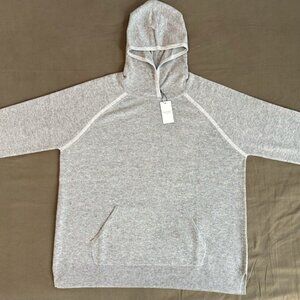 Nomad 1942 - Tribeca Cashmere Hoodie - Cobblestone Grey - NEW